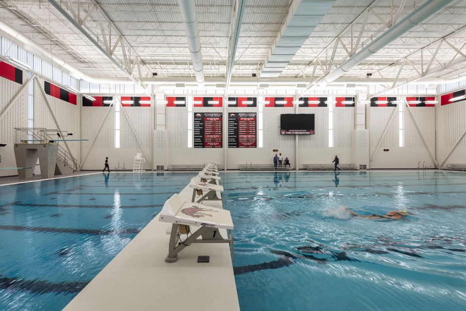 Jefferson High School Natatorium United States by Cordogan Clark