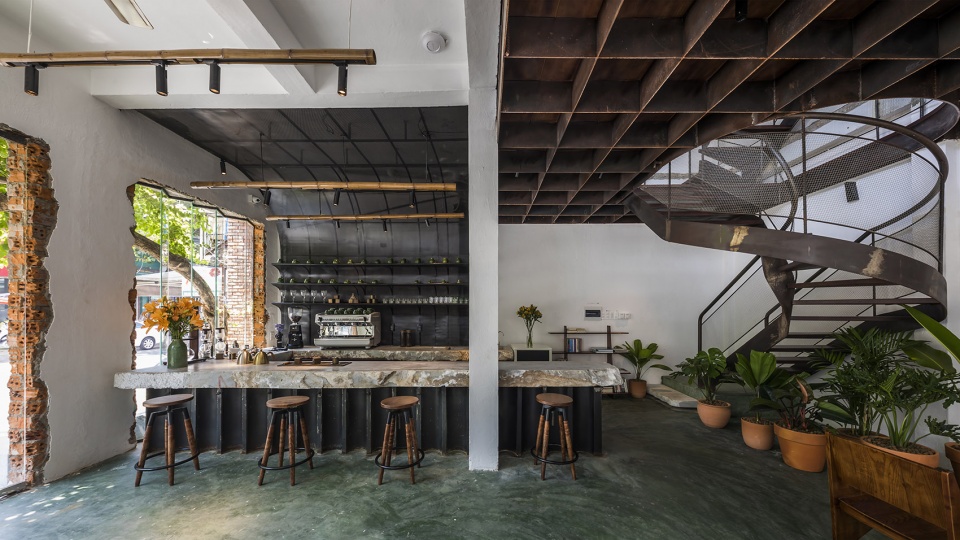 Namra Coffee Vietnam by D1 architectural studio