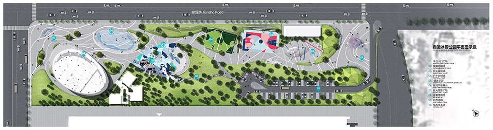 Vanke Olympic Ice and Snow Park Baotou by ZAP ASSOCIATES
