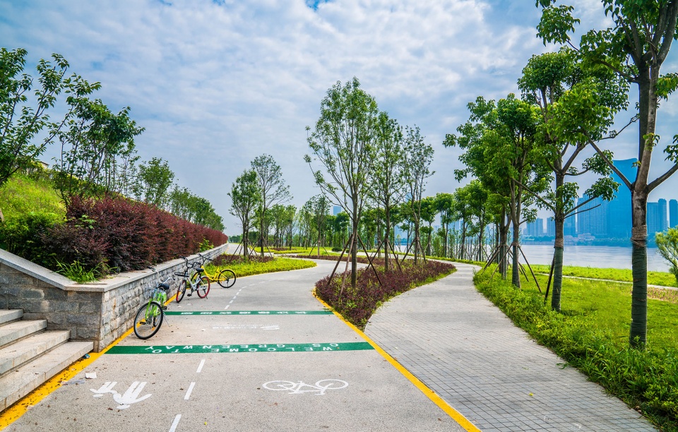 Marshland Park along Xiangjiang River Changsha by LA Design