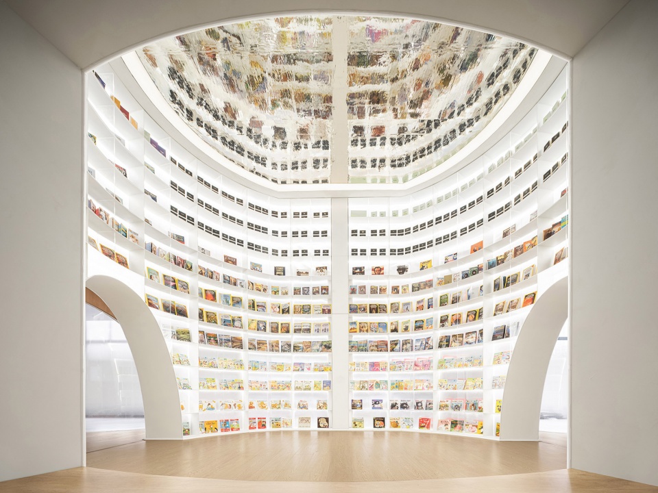 flowing chapter:jiangwan city childrens activity center reconstruction by fanaf