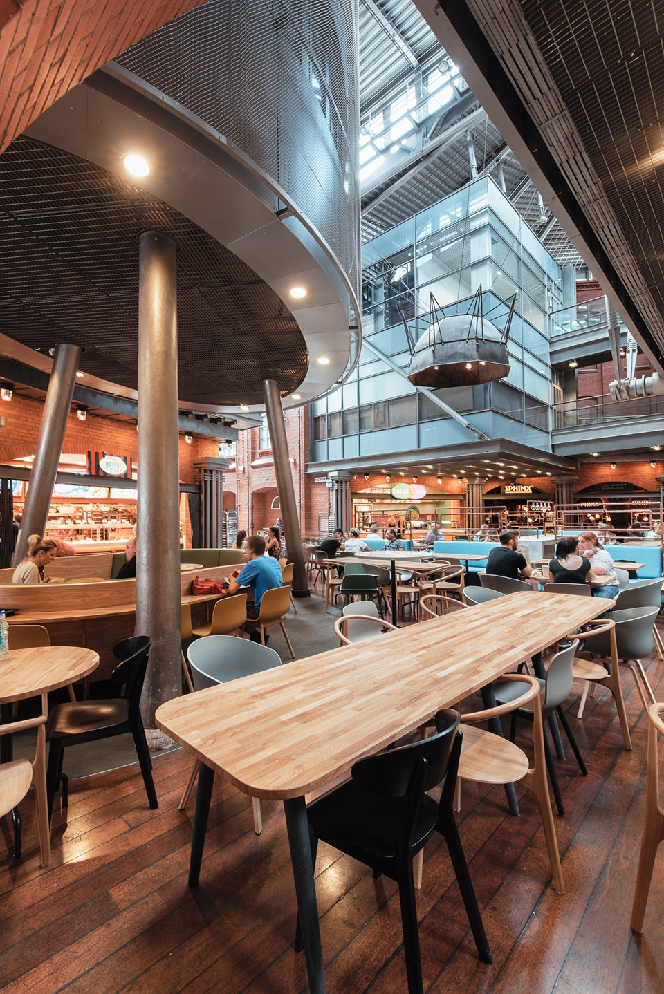 food court stary browar atrium by modelina