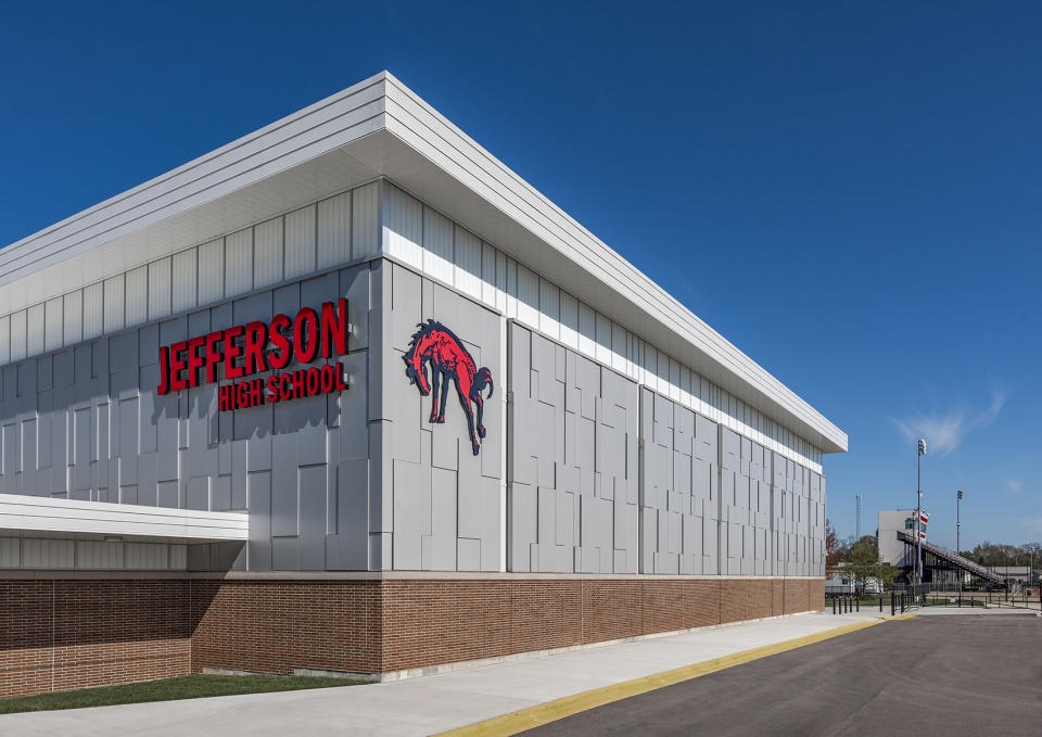 Jefferson High School Natatorium United States by Cordogan Clark