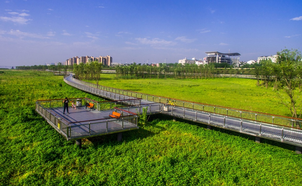 Marshland Park along Xiangjiang River Changsha by LA Design