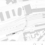 Saint-Laud火车站人行桥，法国 / Dietmar Feichtinger Architectes