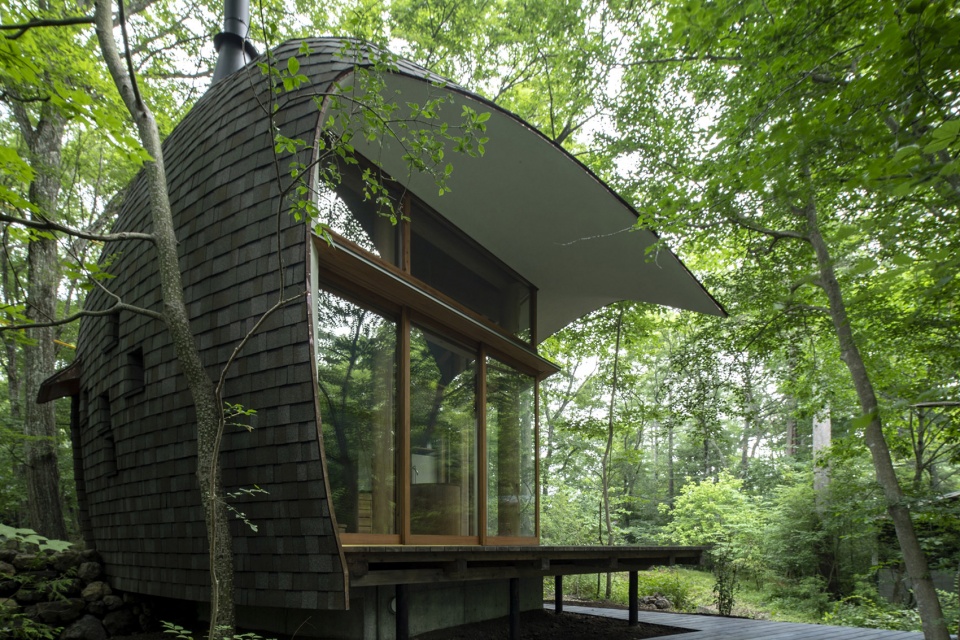 Shell House The language of forest Japen by Tono Mirai architects