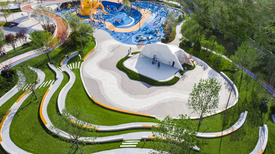 Qingdao Vanke City Time Park by ZAP