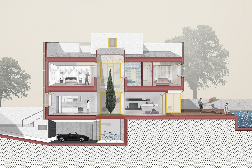 montecarmelo townhouses by ooiio architecture