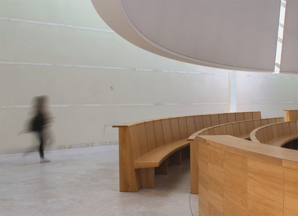 Church and community centre in Castel di Lama Italy by Studio Contini
