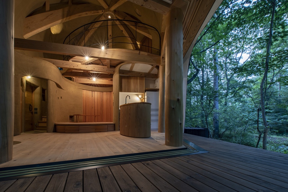 Shell House The language of forest Japen by Tono Mirai architects