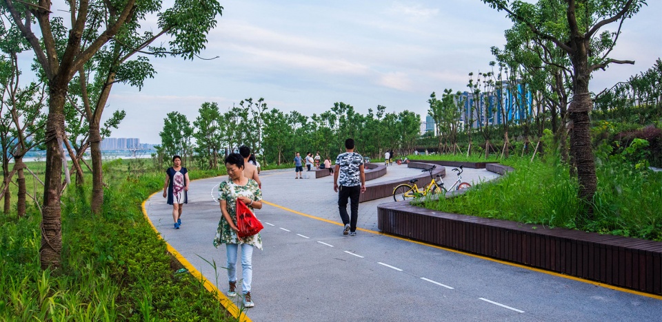 Marshland Park along Xiangjiang River Changsha by LA Design