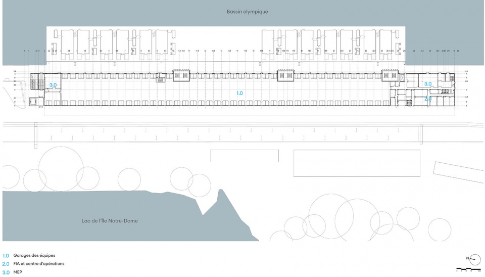 f1 paddock montreal by les architectes fabg