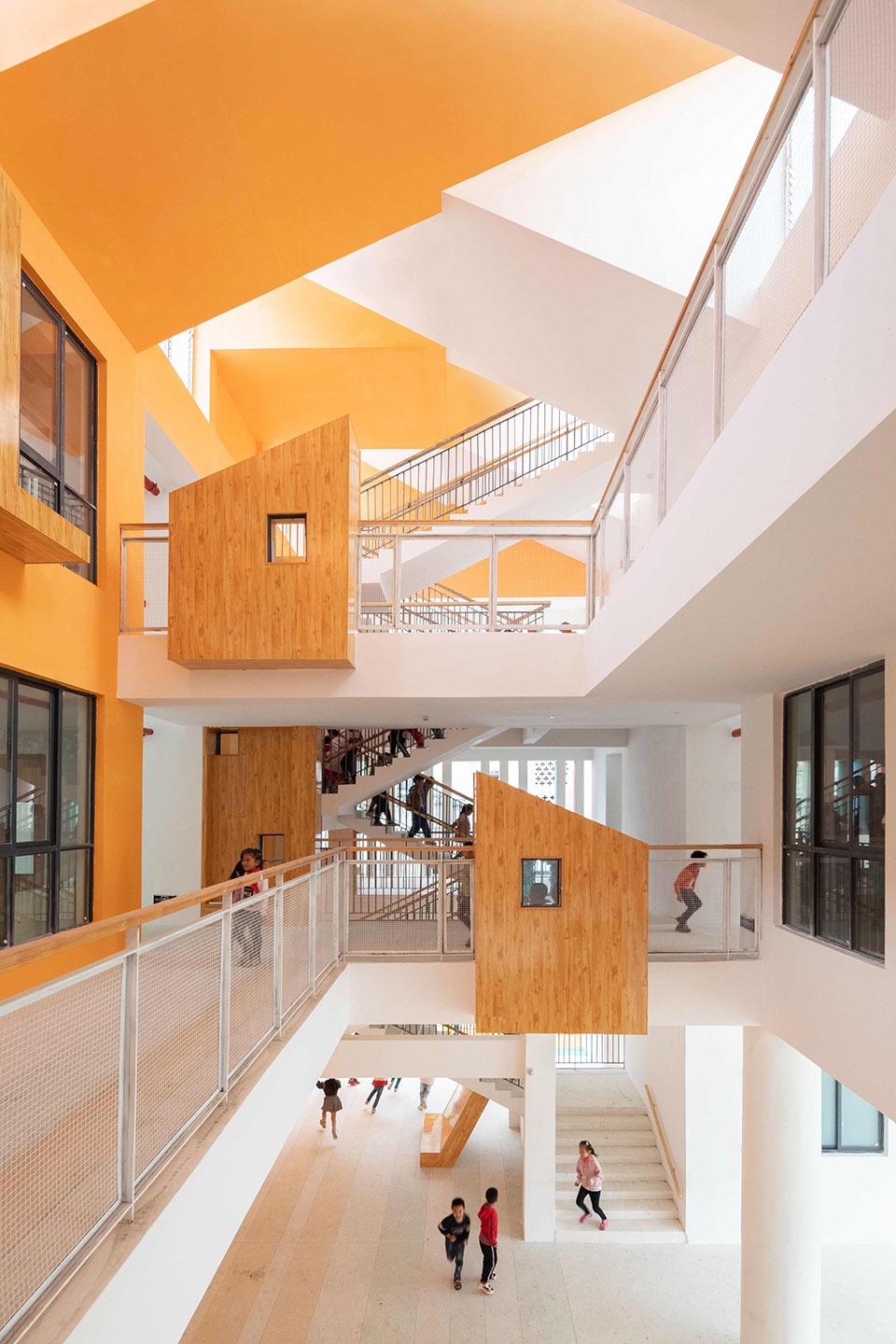 wusihe central kindergarten sichuan china by atelier y
