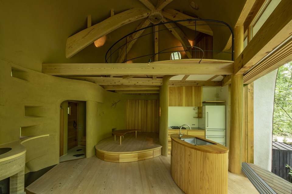 Shell House The language of forest Japen by Tono Mirai architects