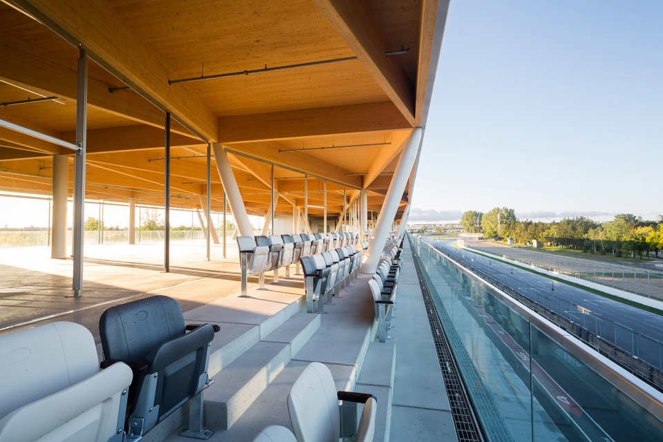 f1 paddock montreal by les architectes fabg