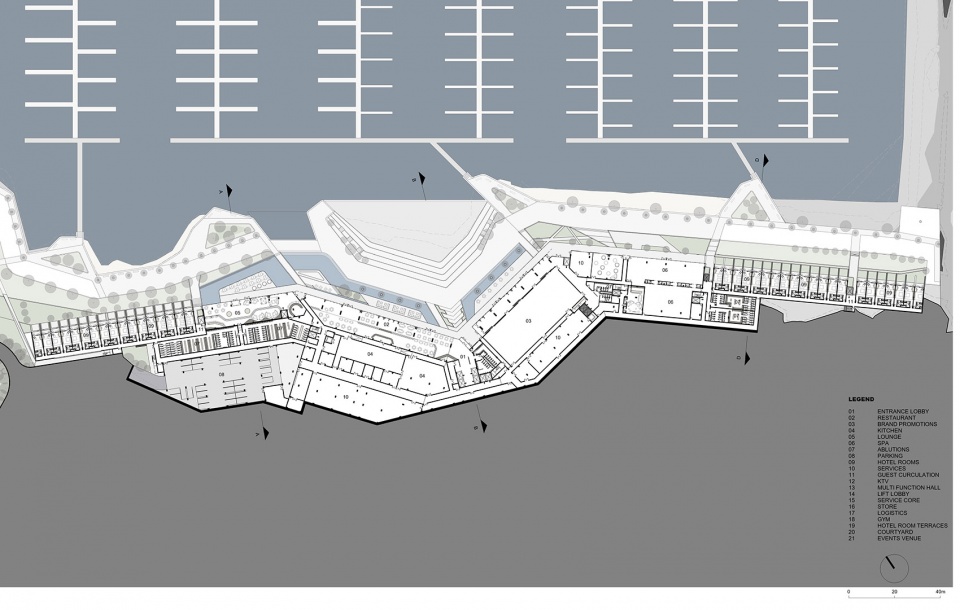 longcheer yacht club shenzhen china by zhubo desig