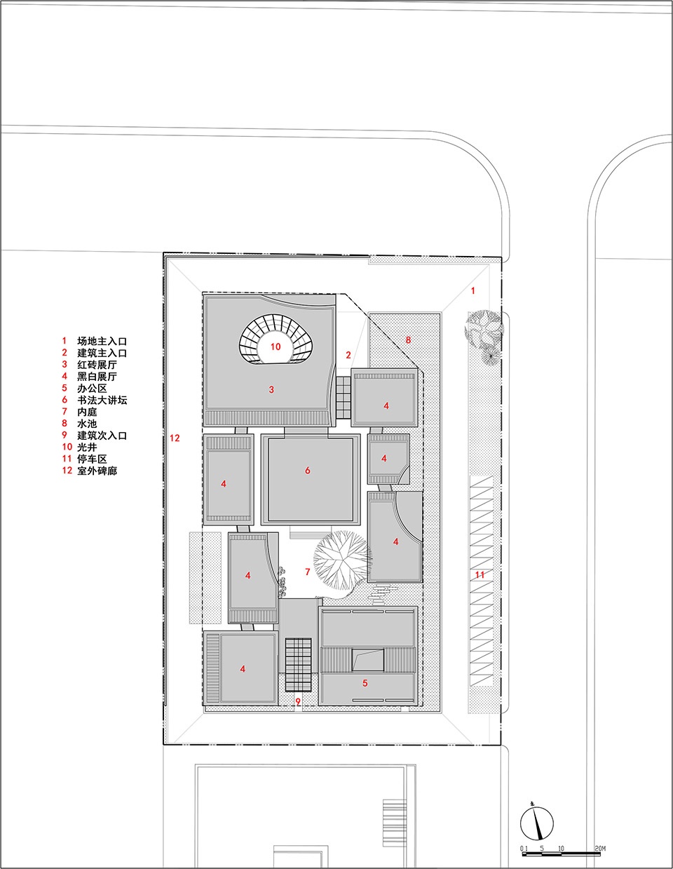Shuyang Art Gallery Jiangsu by Architectural Design and Research Institute of Zhejiang University