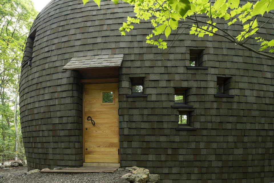 Shell House The language of forest Japen by Tono Mirai architects