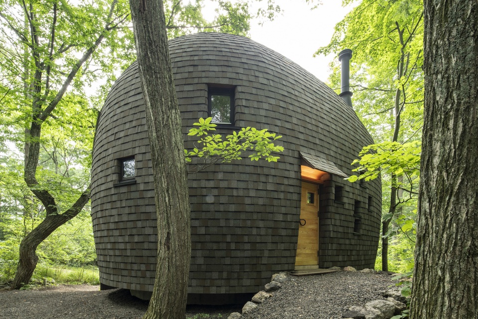 Shell House The language of forest Japen by Tono Mirai architects