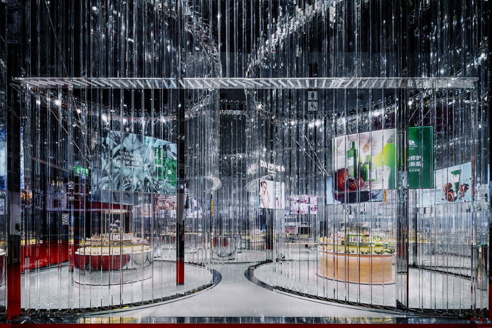 Estée Lauder Companies Pavilion CIIE 2019 Shanghai by dongqi Architects