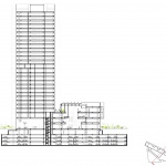 Shoukai Vanke Centre Beijing, China by CLOU