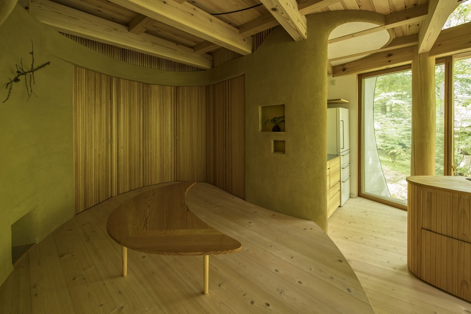 Shell House The language of forest Japen by Tono Mirai architects