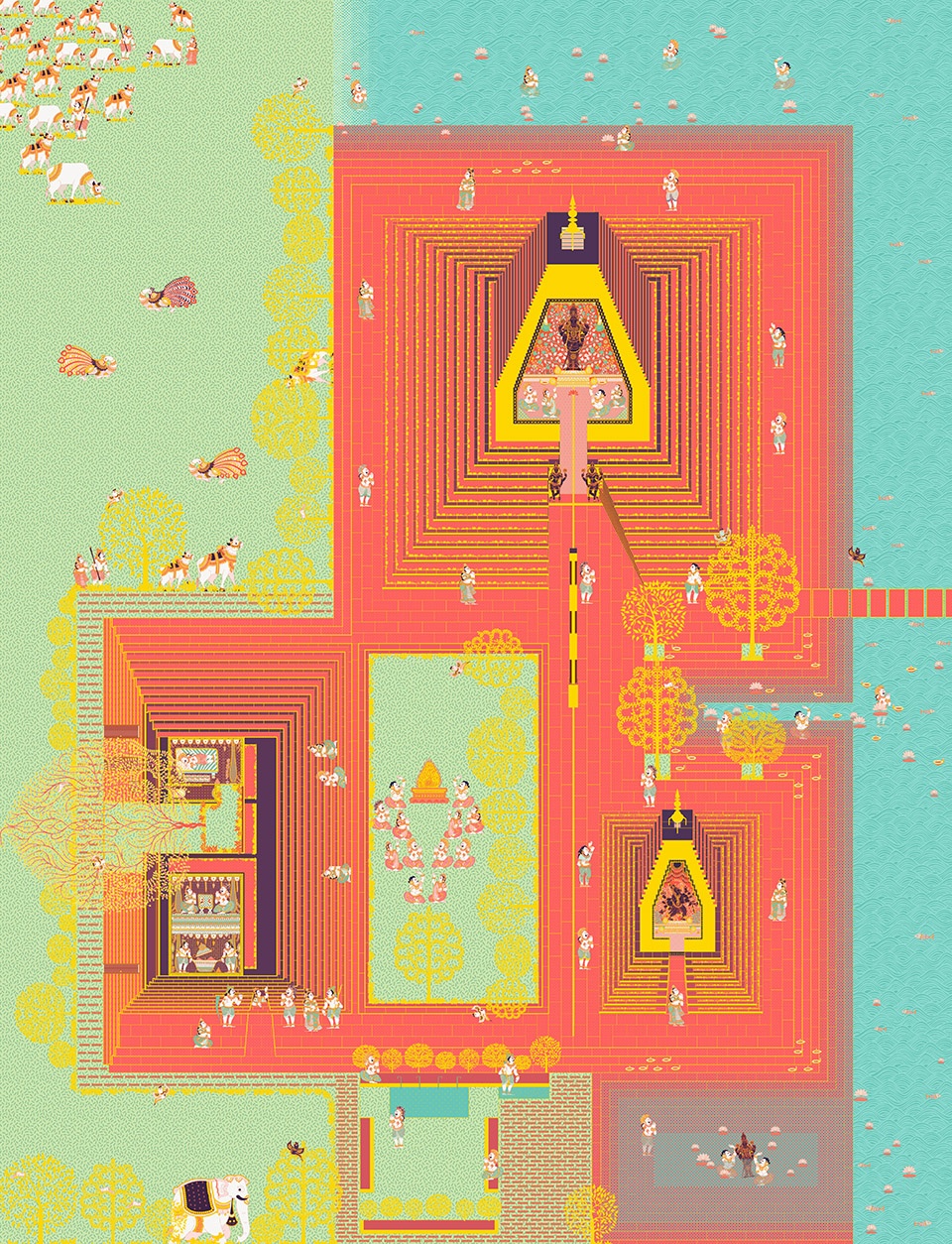 Balaji Temple India by Sameep Padora Associates