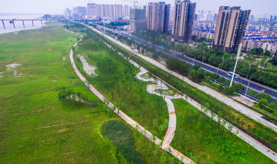 Marshland Park along Xiangjiang River Changsha by LA Design