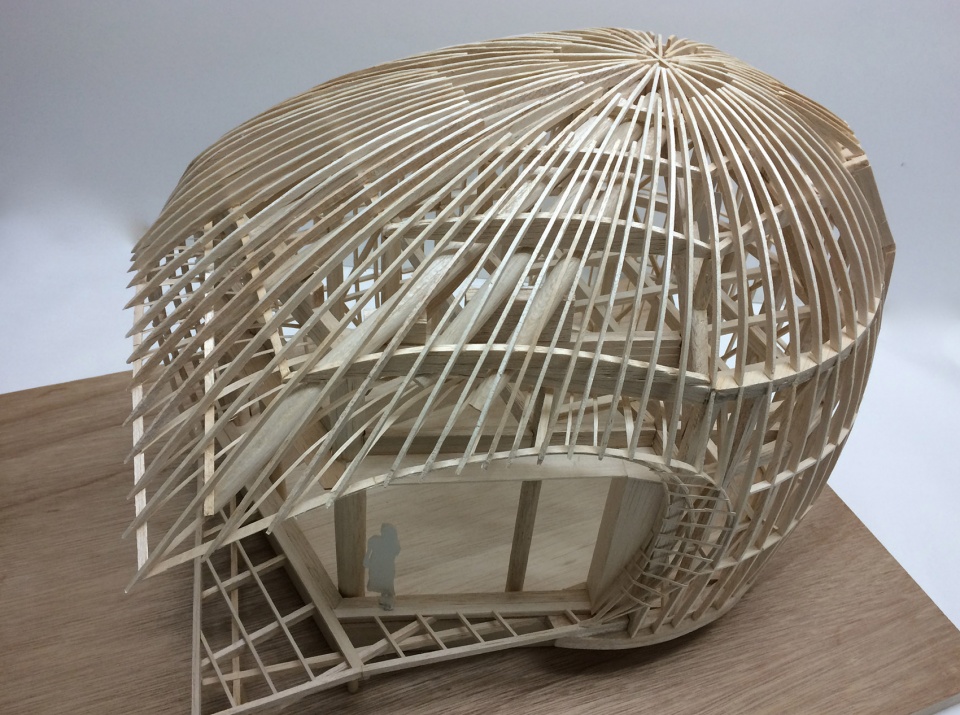 Shell House The language of forest Japen by Tono Mirai architects