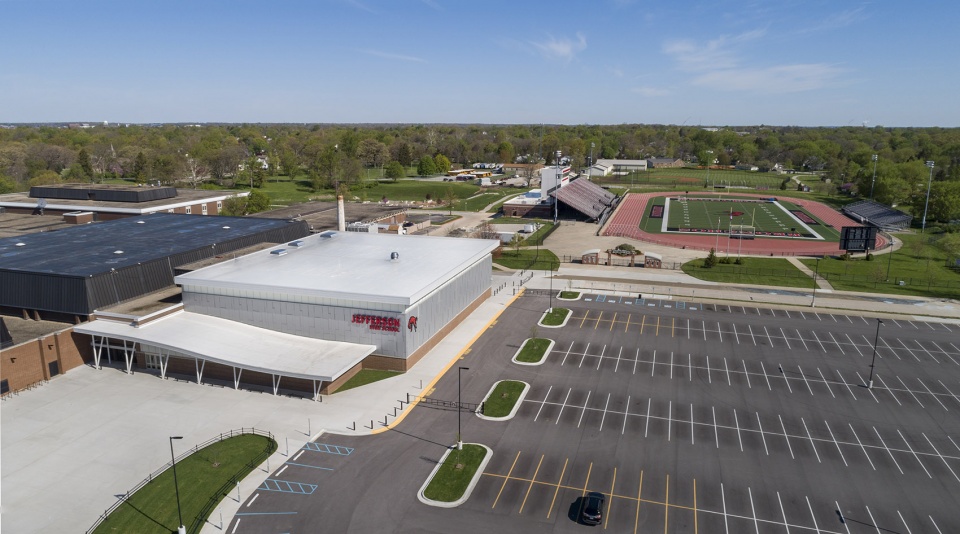Jefferson High School Natatorium United States by Cordogan Clark