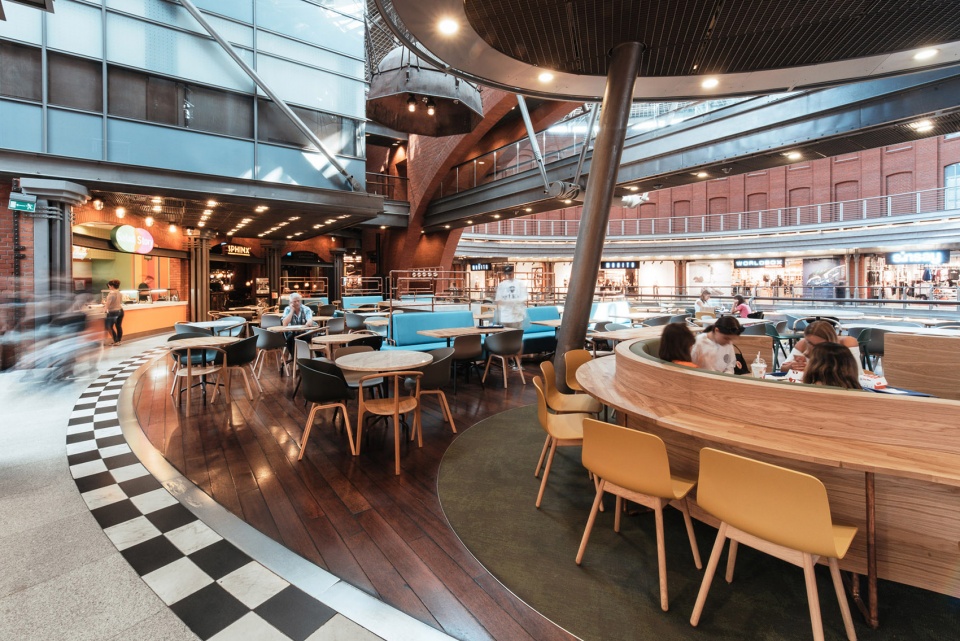 food court stary browar atrium by modelina