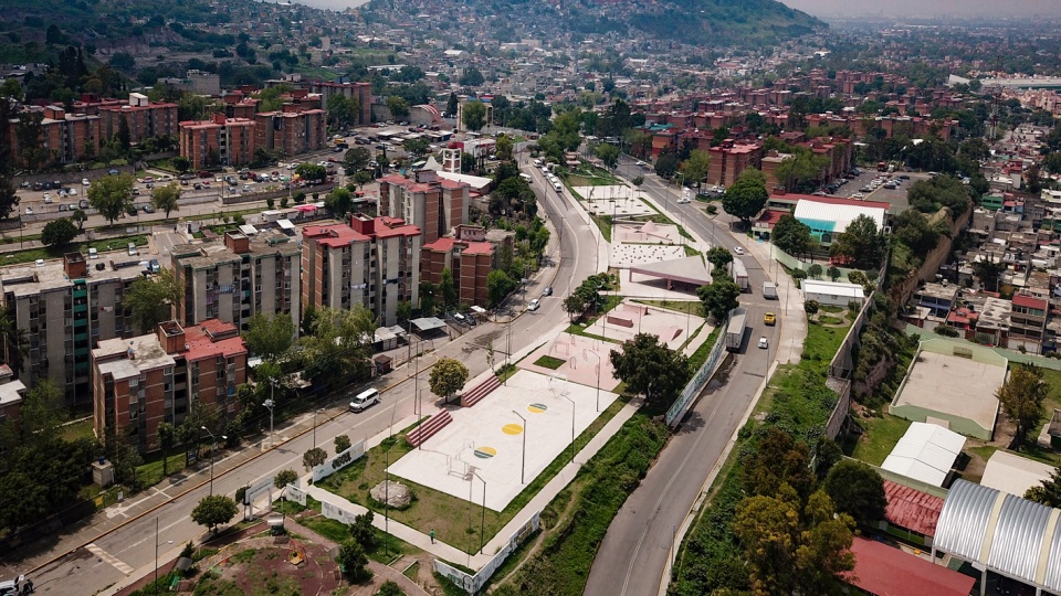 Public Park in Tlalnepantla Tultitlan Mexico by PRODUCTORA