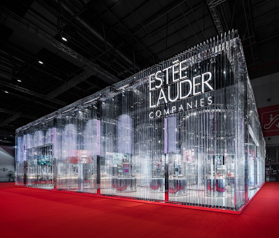 Estée Lauder Companies Pavilion CIIE 2019 Shanghai by dongqi Architects