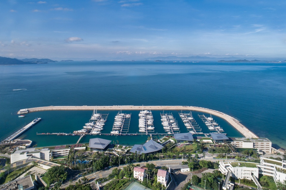 longcheer yacht club shenzhen china by zhubo desig