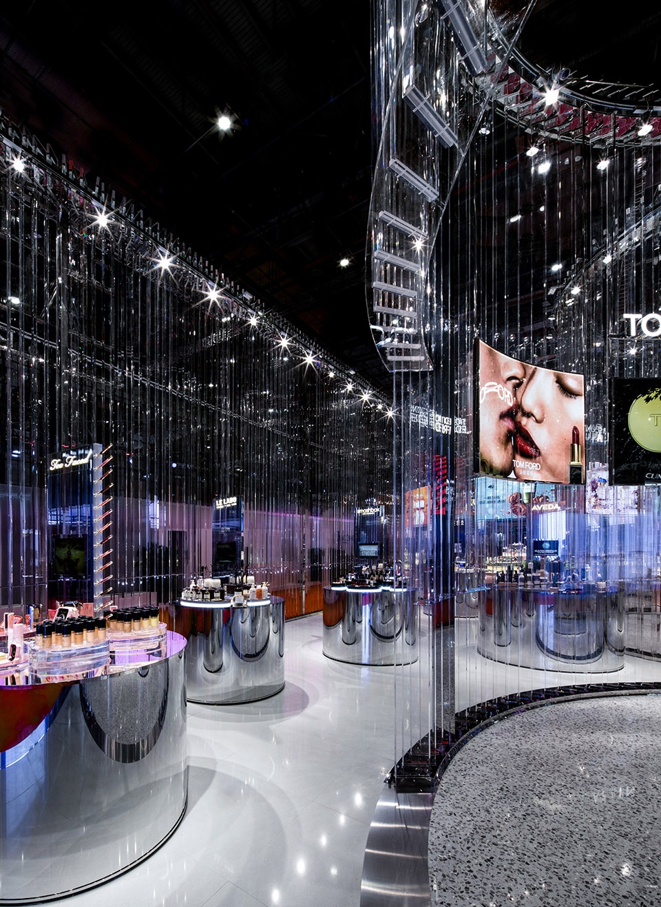 Estée Lauder Companies Pavilion CIIE 2019 Shanghai by dongqi Architects
