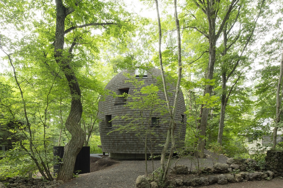 Shell House The language of forest Japen by Tono Mirai architects
