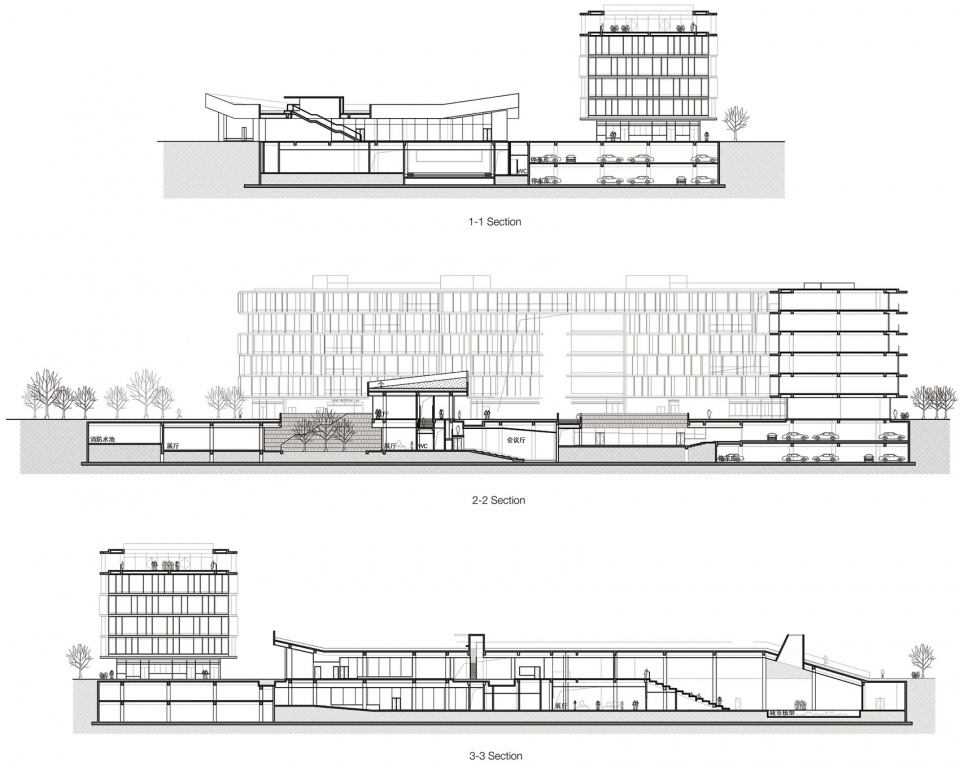 Pukou Community Center sections