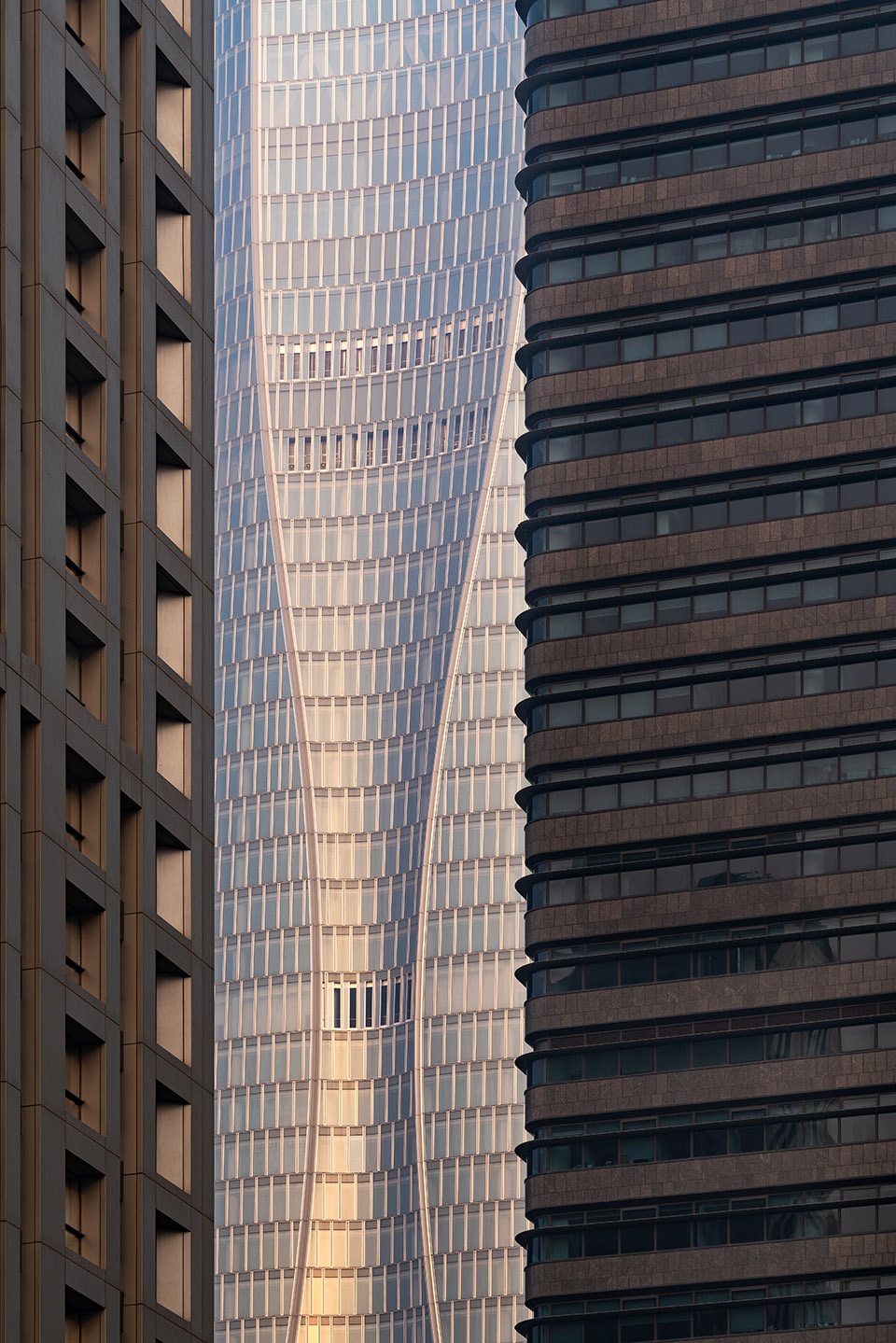 tianjin chow tai fook financial centre china by ronald lu partners som ecadi