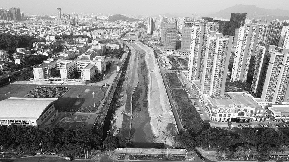 pedestrian bridge of pingshan high school china by node architecture urbanism
