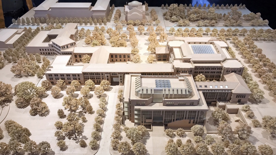 tsinghua university library north wing by thad