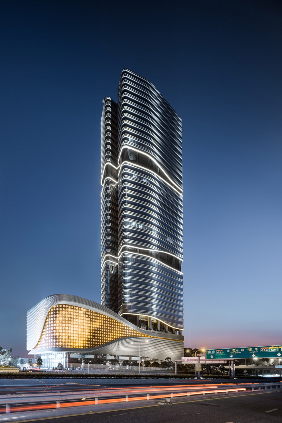 shuibei international center china by aedas