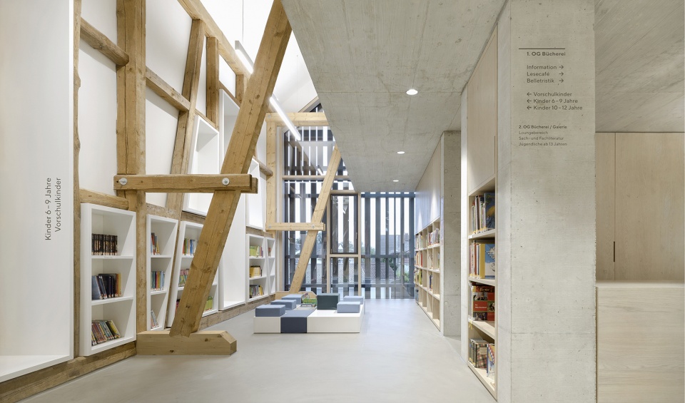 library kressbronn by steimle architekten bda 1