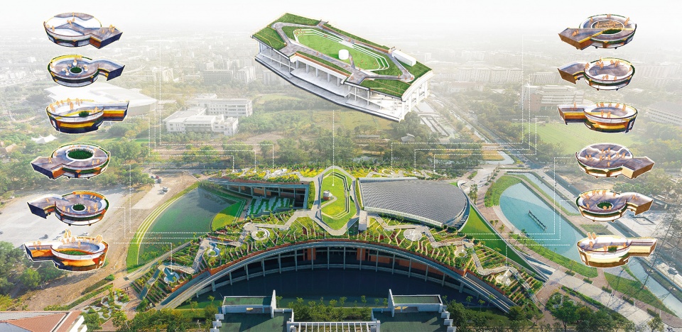 thammasat university rooftop farm landprocess