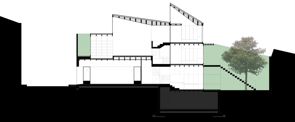 the broken house by nps arquitectos