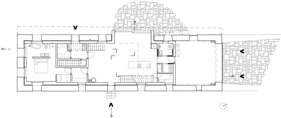 house inside a ruin by ora