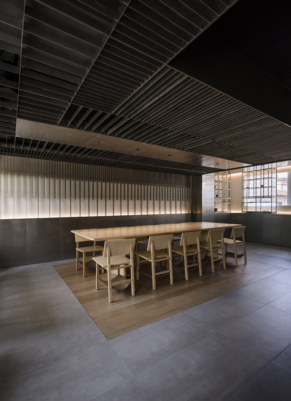 the zentral kitchen for shikaku china by lukstudio