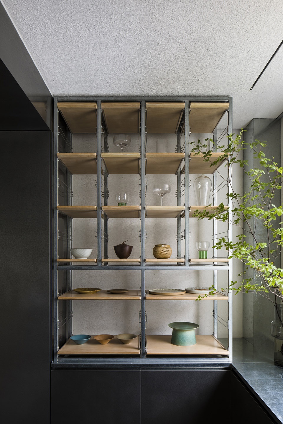 the zentral kitchen for shikaku china by lukstudio