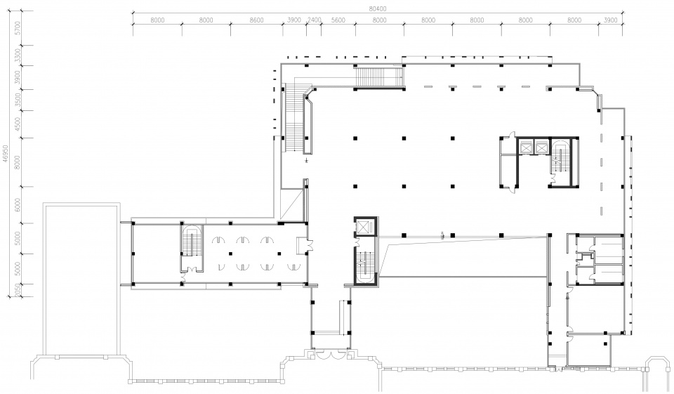 tsinghua university library north wing by thad