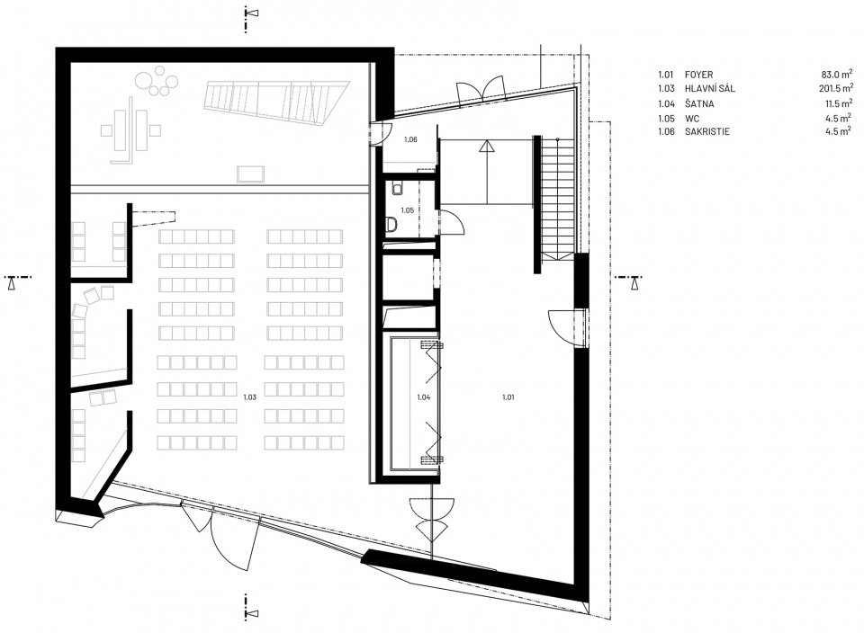 sedlcany community centre by a8000