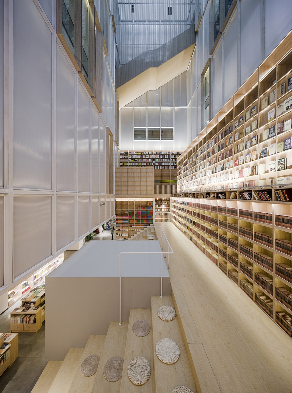 yuanping meijing bookstore china by y ad studio